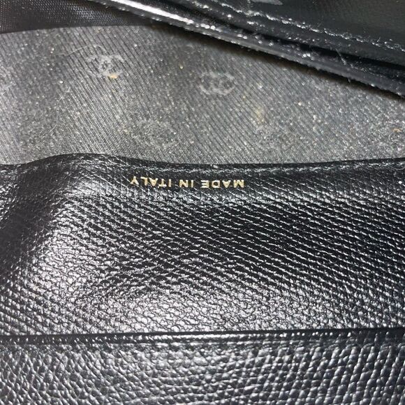 AUTHENTIC CHANEL LONG WALLET BLACK - Picture 14 of 15